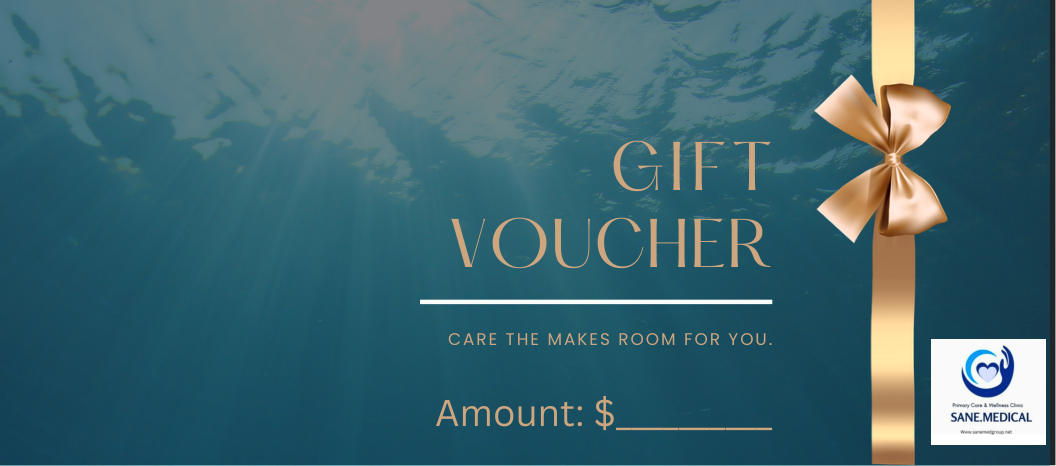 Design F: SANE.Medical Ocean · Room for You gift certificate